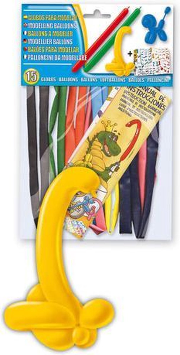 GLOBOLANDIA - 15 modelleer ballonnen - Decoratie > Ballonnen